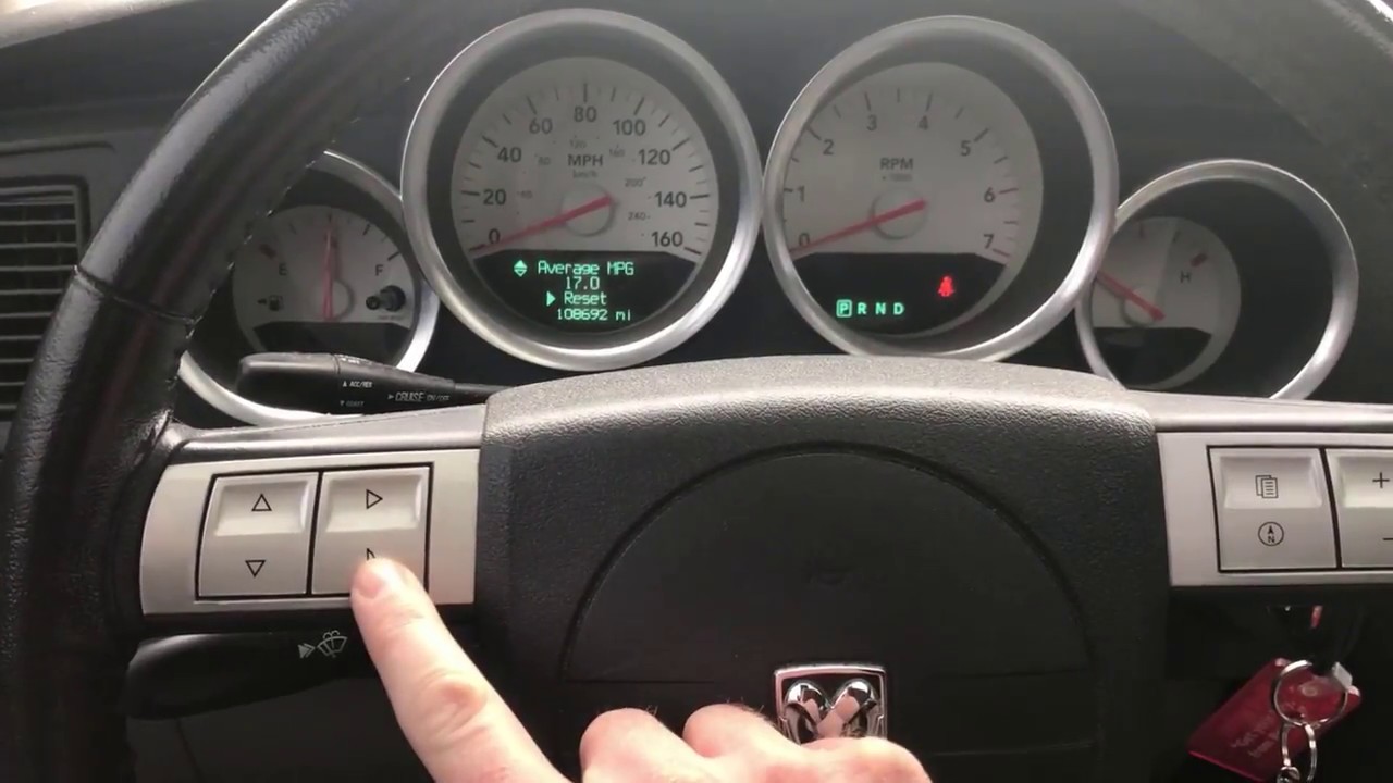 Dodge Magnum Secret EVIC Menu and OBD Error Code Reveal