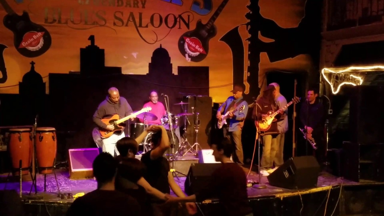 Bernard Allison, Allen and George Moye @ Wilebski's Legendary  Blues Saloon Open Jam