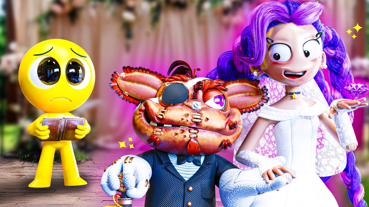 LILY LOVEBRAIDS Get MARRIED! Poppy Playtime 5 Animation