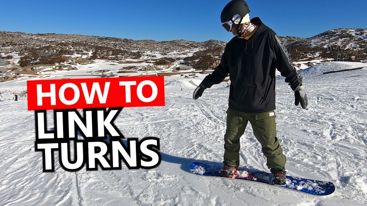 How To Link Beginner Snowboard Turns