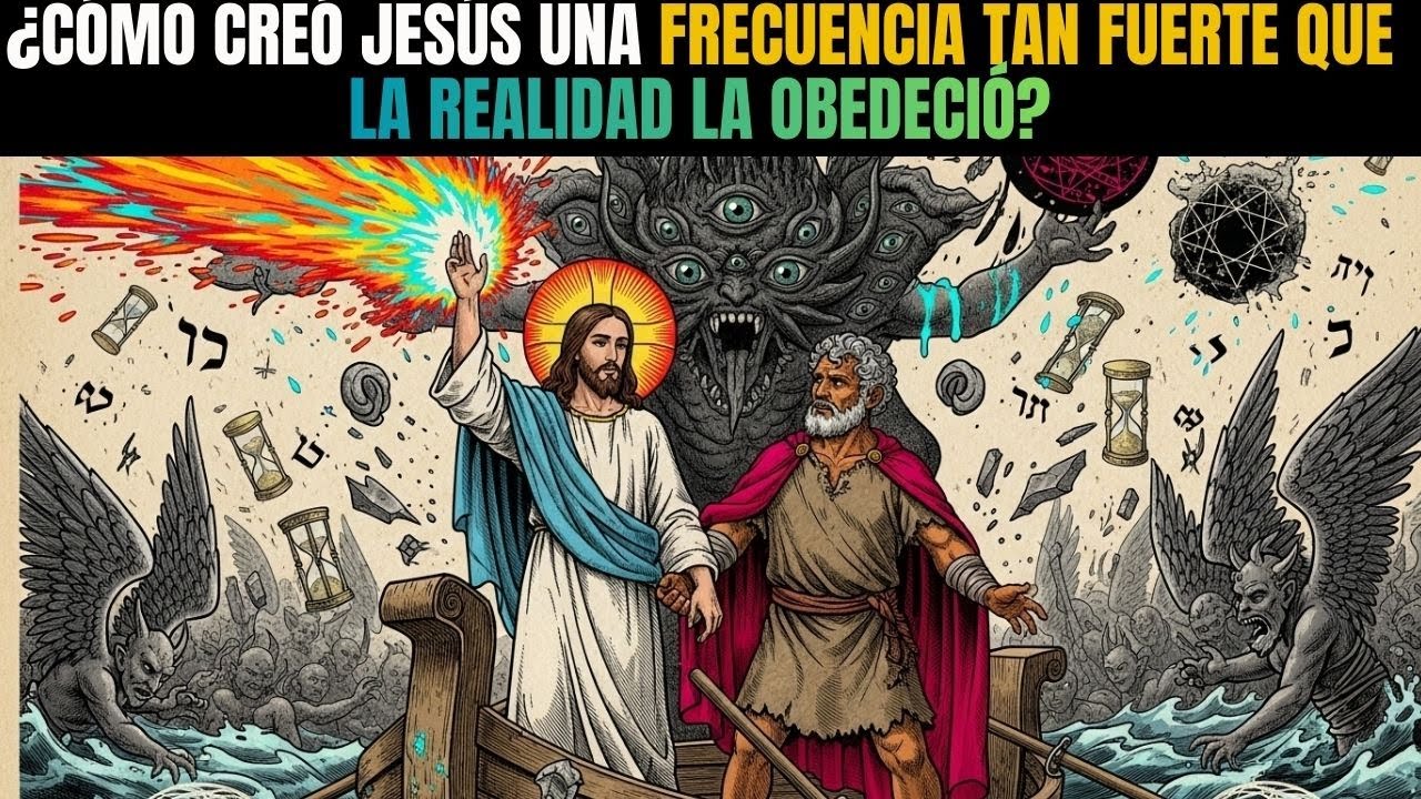 CÓMO JESÚS CREÓ UNA FRECUENCIA TAN FUERTE QUE LA REALIDAD LA OBEDECIÓ