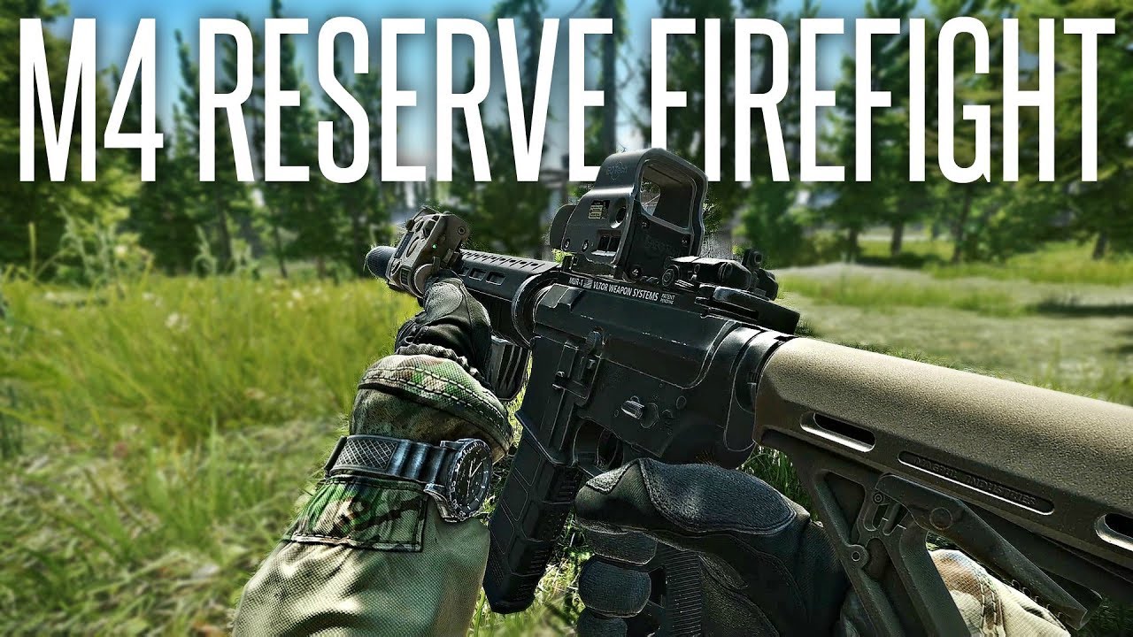 M4 RESERVE FIREFIGHT - Escape From Tarkov feat. DonutOperator