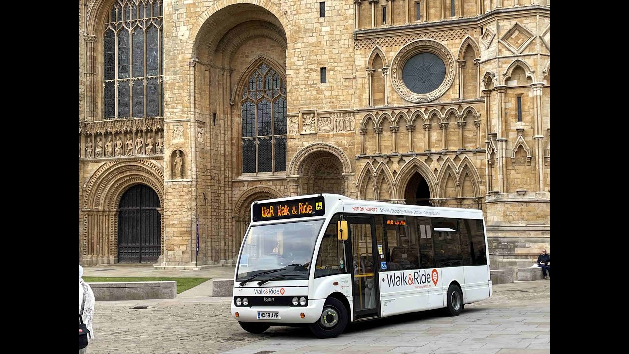 PC Coaches MX59AVR on a Walk & Ride to Lincoln Cathedral