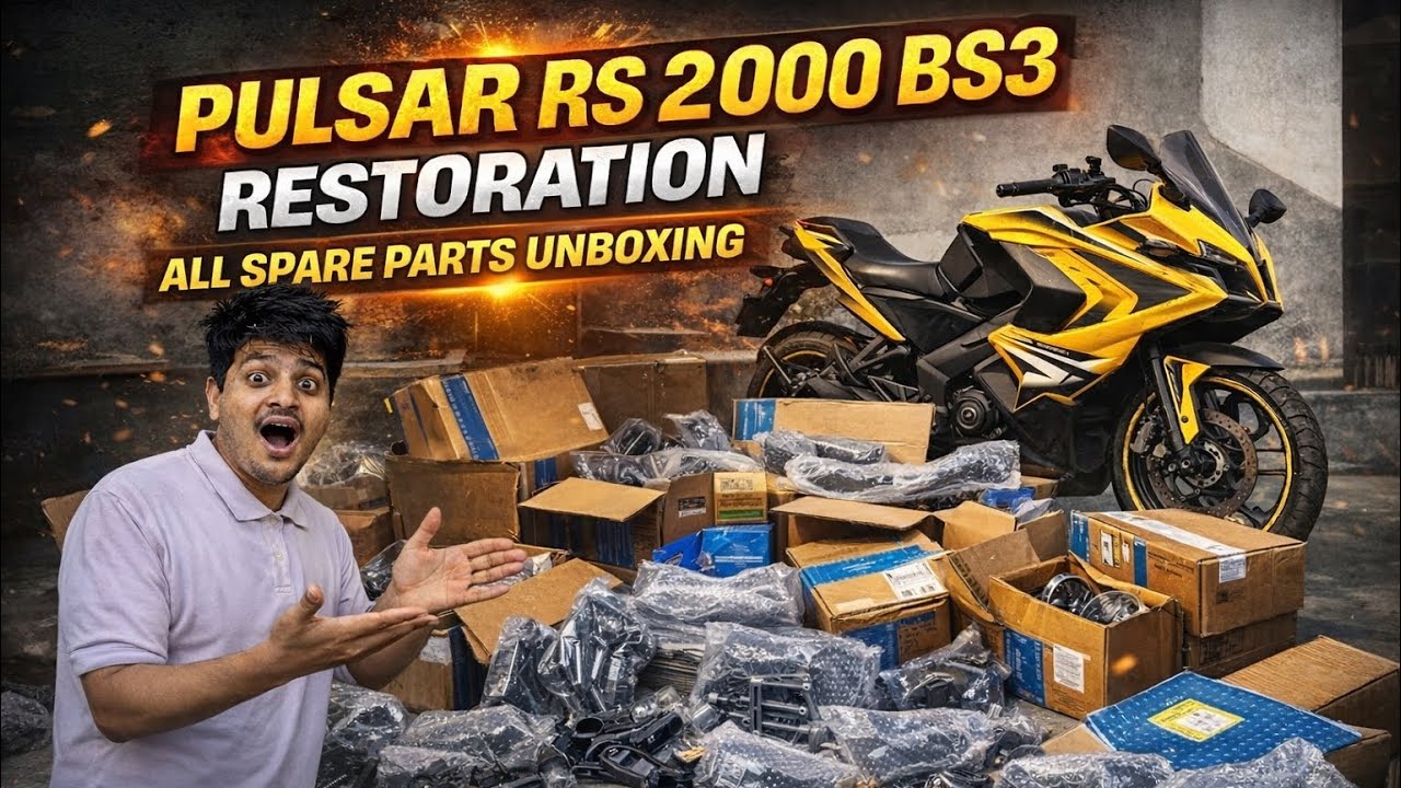 Pulsar rs 200 restoration Episode 1 😍🤍👌🏻 pulsar Rs 200 spare parts price | 99rpm.com