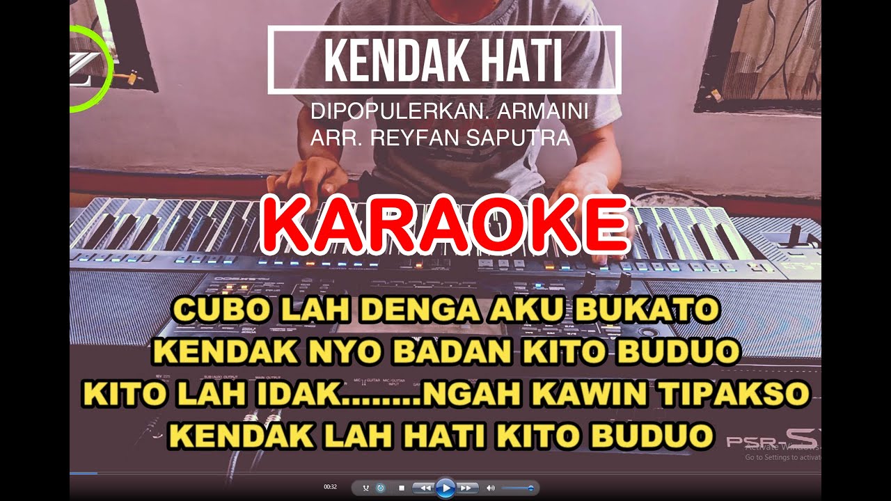 KENDAK HATI KARAOKE // Dipopulerkan Armaini // Zafara Prosound