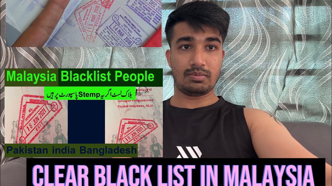 HOW YOU CAN CLEAR YOUR BLACKLIST IN MALAYSIA | RAI CHOP | BLI CHOP | FORIGNERS
