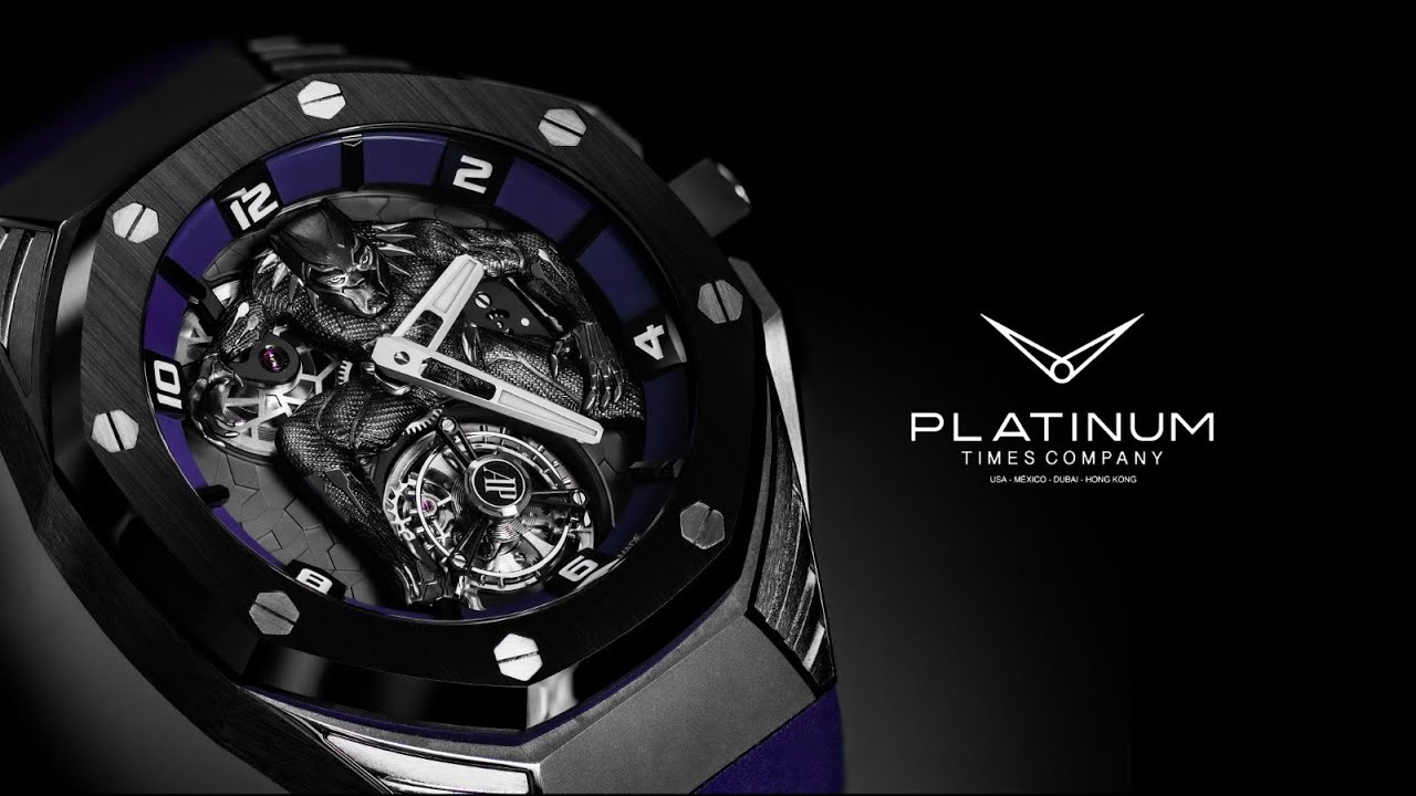Audemars Piguet Royal Oak Concept | Black Panther Flying Tourbillon