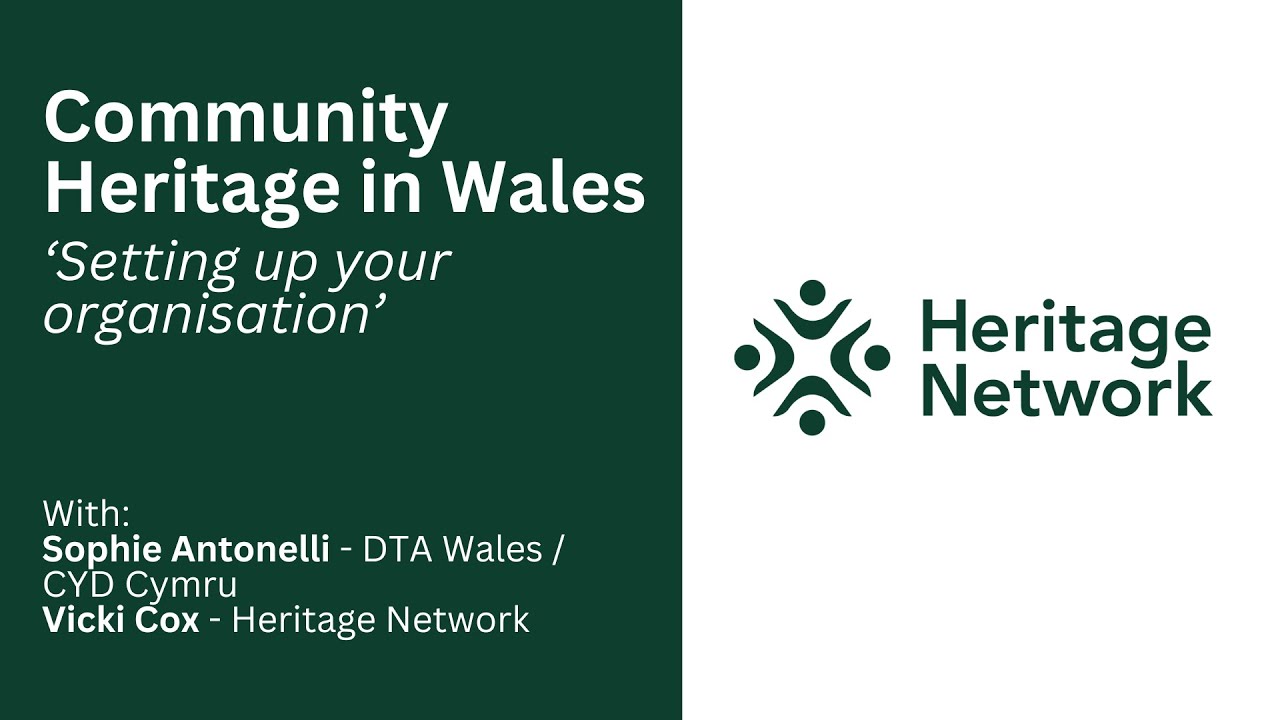 Community Heritage in Wales  Setting up your organisation event recording