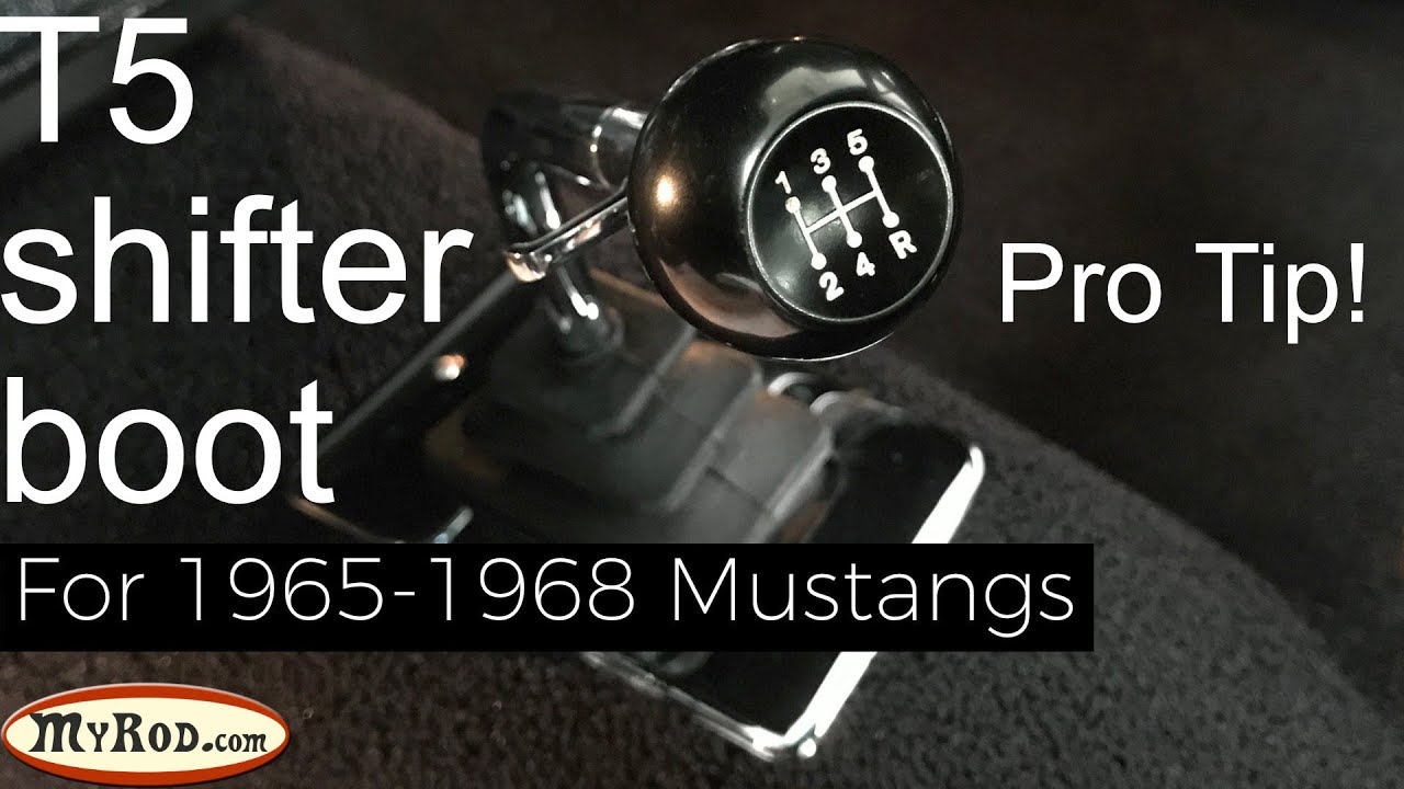 T5 transmission shifter boot for 1965 - 1968 Mustangs - MyRod.com