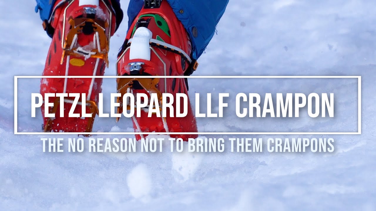 Petzl Leopard LLF Crampon // Sharp Points for Spring Skiing