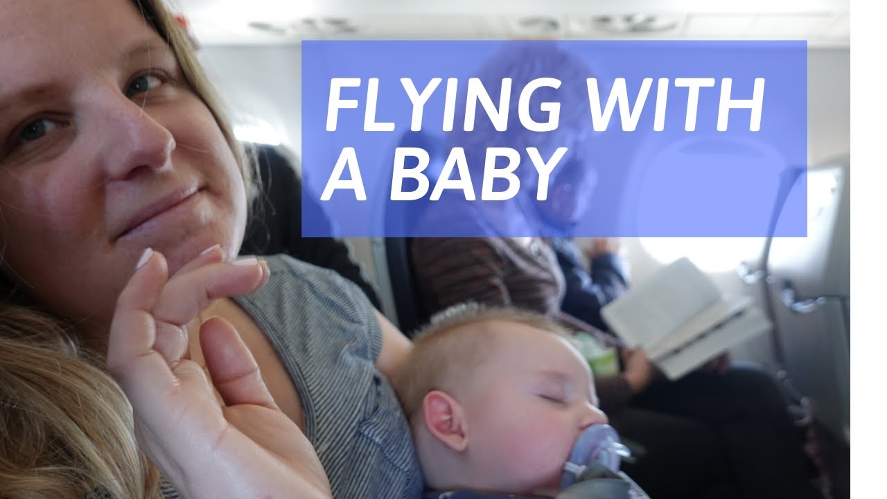 Flying with a baby | Domestic flight with a 4 month old | Our story + tips + advice
