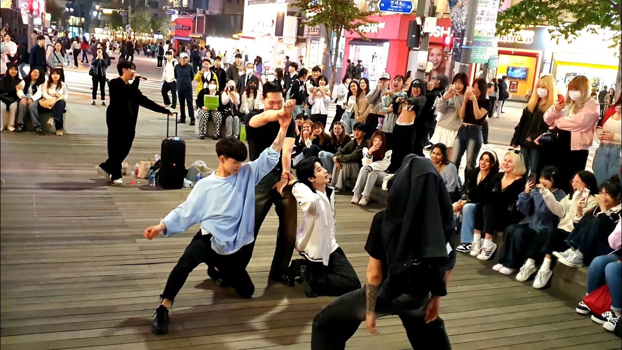 [STREET ARTIST] ONE OF. INTERACTIVE SINCHON SHOW BUSKING. 240425.