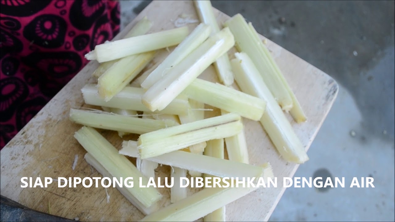 Vlog 62 - Homemade Air Tebu (Tanpa Mesin Tebu)