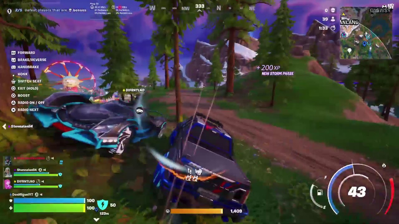 Season 7 bonus Dark Voyager skin rewards set #fortnite