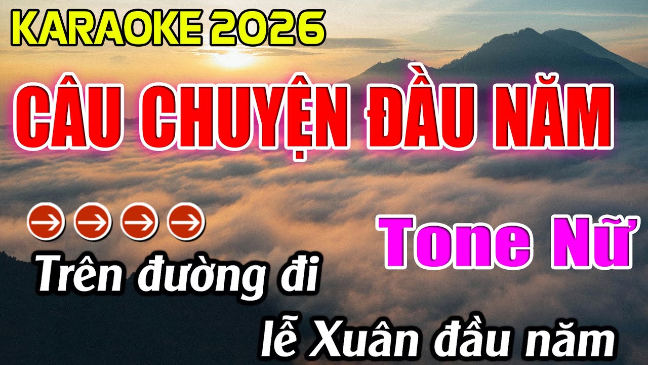 C&acirc;u Chuyện Đầu Năm Karaoke Tone Nữ Karaoke Ho&agrave;ng Giang 62