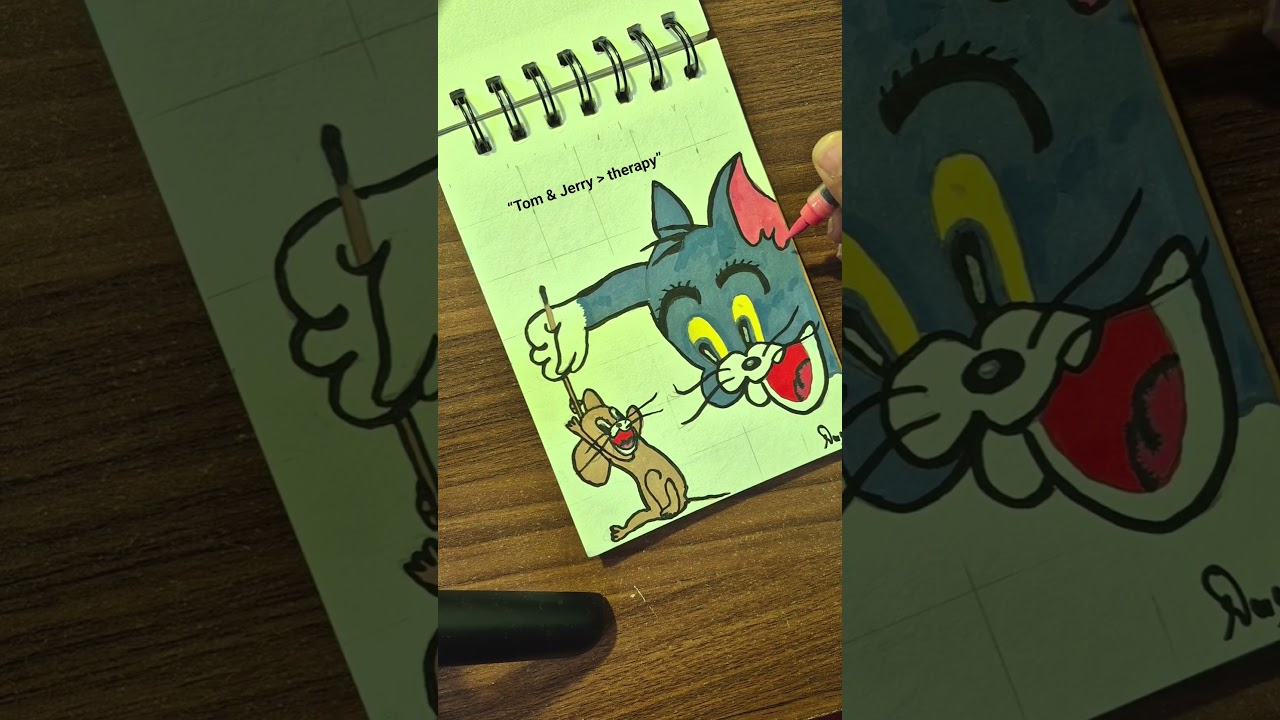 How to make tom jerry 🐭 