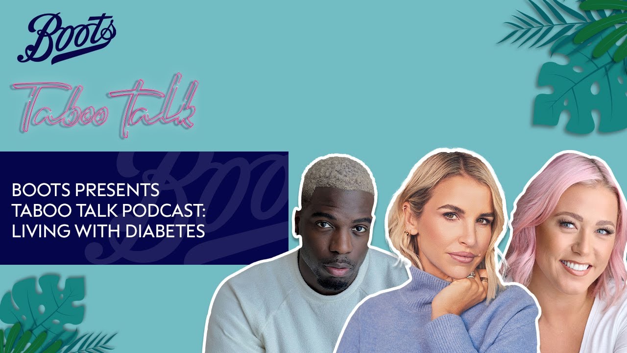 Living with Diabetes: with Amelia Lily, Marcel Somerville and Natasha Marsland | Taboo Talk S06 EP03