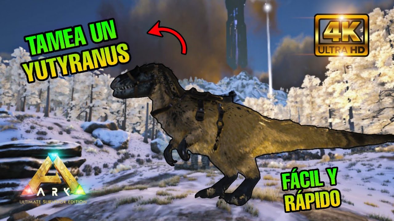 ‼️Cómo DOMAR al REY de la NIEVE 🐾❄️ | Yutyrannus en ARK Mobile‼️