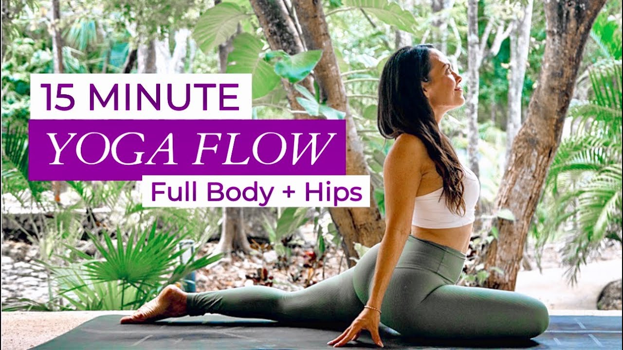 15 Min Yoga Flow | Feel Good Yoga for Hip Release