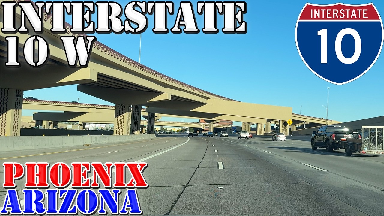 I-10 West - Phoenix - Arizona - 4K Highway Drive - 2026