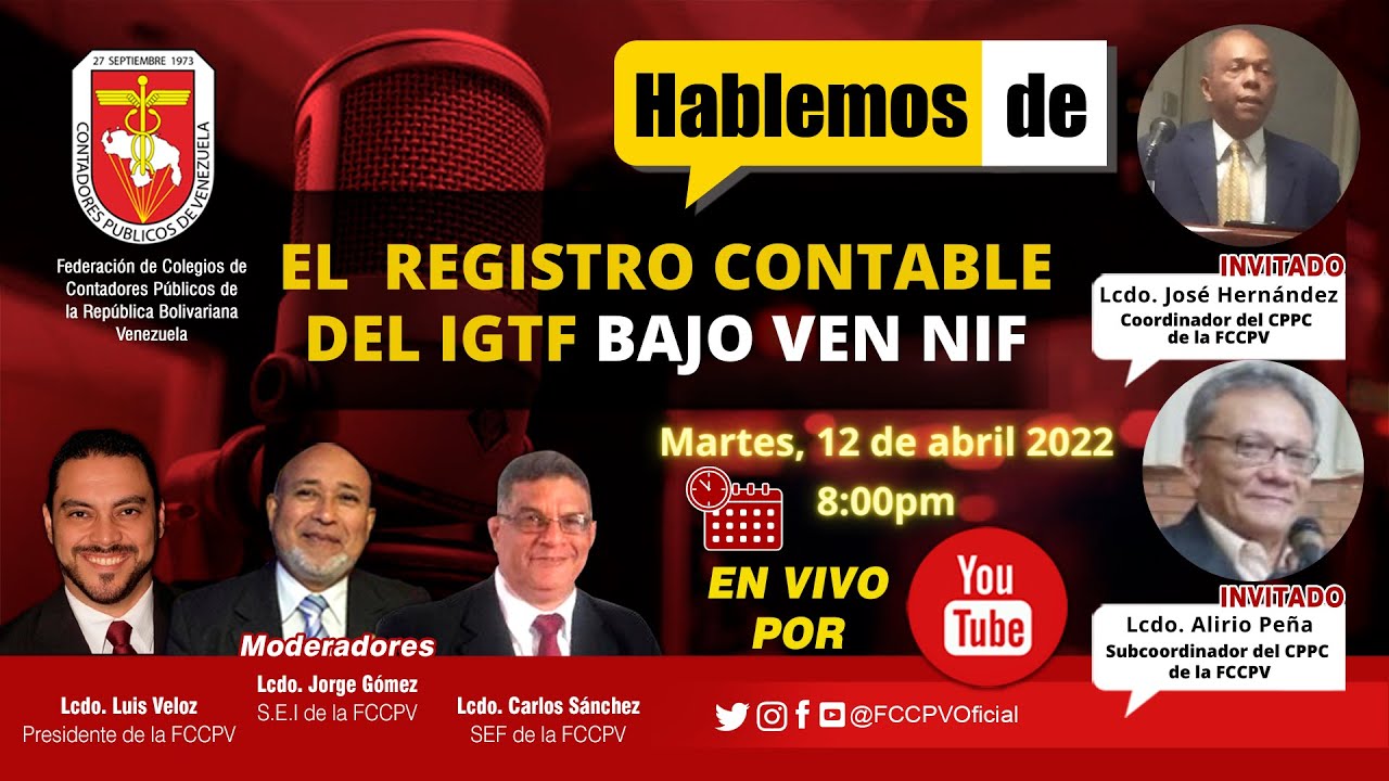 HABLEMOS DE: El Registro Contable del IGTF bajo VEN NIF - Parte 8.