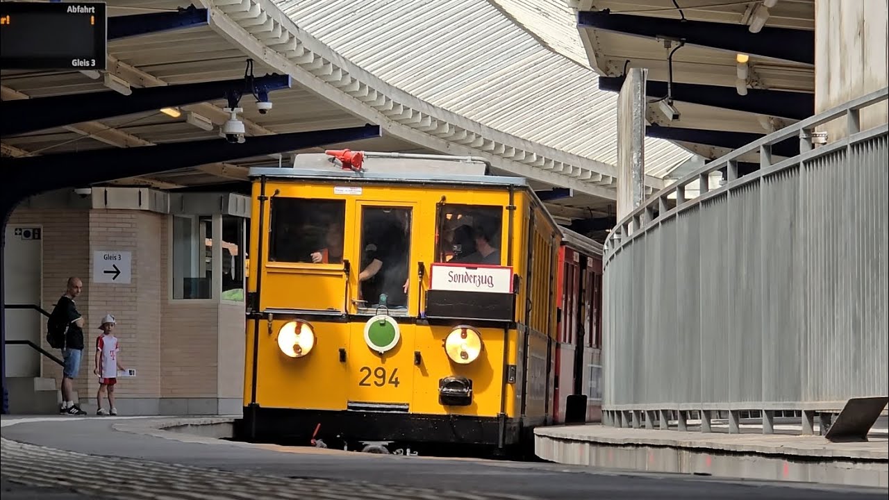 historische U-Bahn Berlin|Mitfahrt im A1 von der Kehre Nollendorfplatz bis Olympia-Stadion
