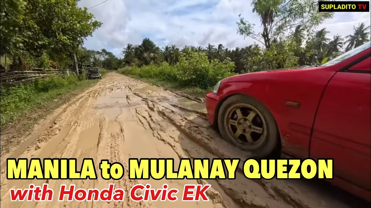 Manila to Mulanay Quezon with Honda Civic EK