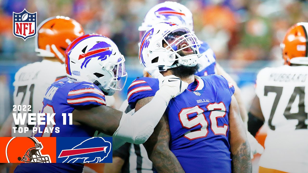 Buffalo Bills Top Plays vs. Cleveland Browns | 2022 Regular Season Week 11
