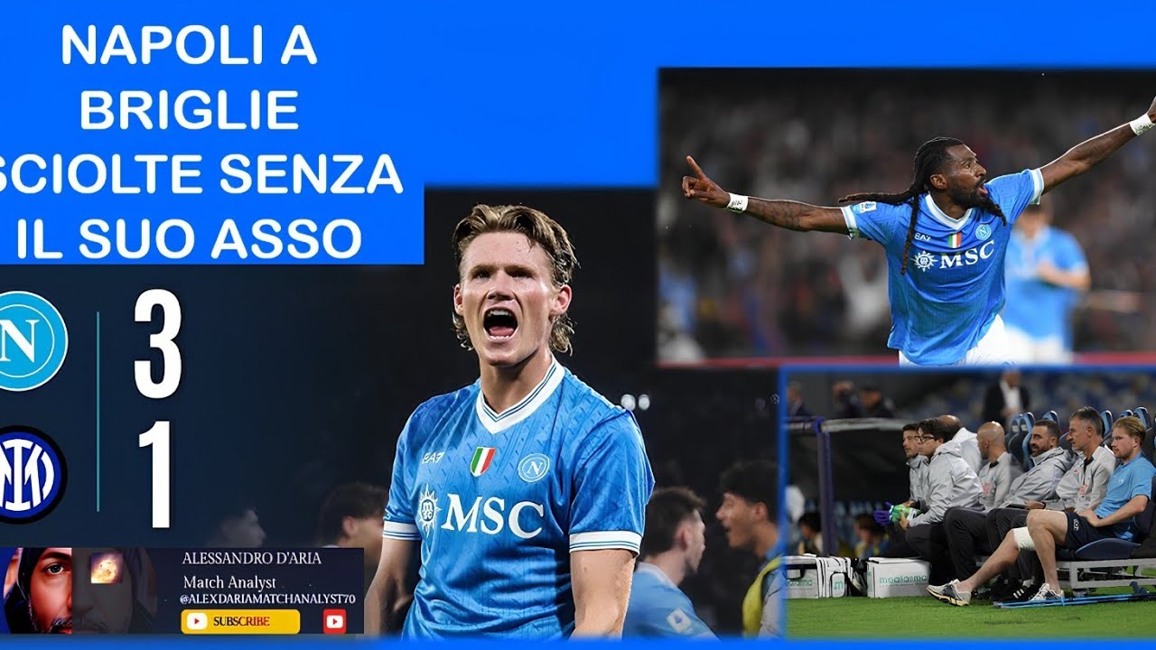 De Bruyne scioglie le briglie a McTominay e Anguissa