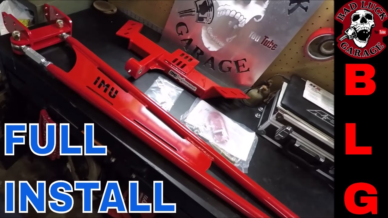 UMI TUNNEL MOUNT TORQUE ARM INSTALL FOR 82-92 3RD GEN CAMARO / FIREBIRD