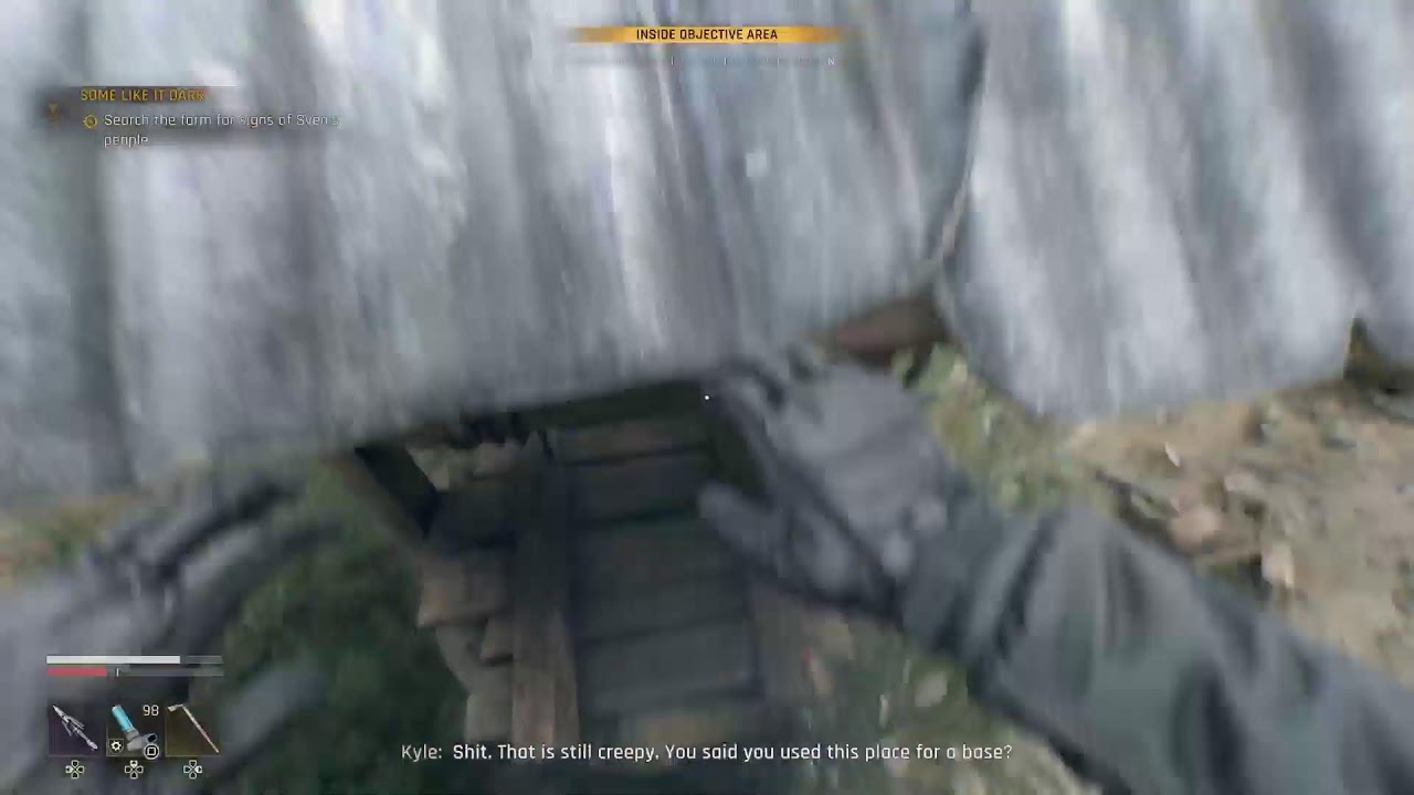 Just playing dying Light the beast