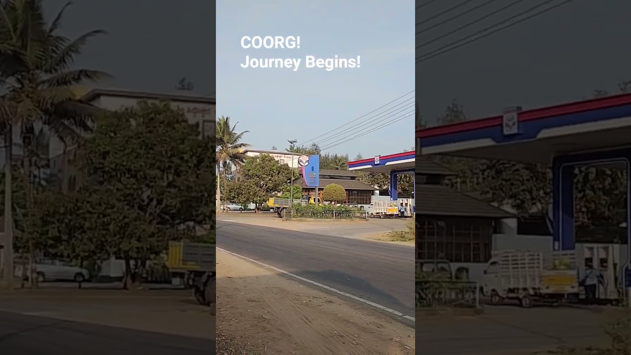 Coorg, the trip begins today...