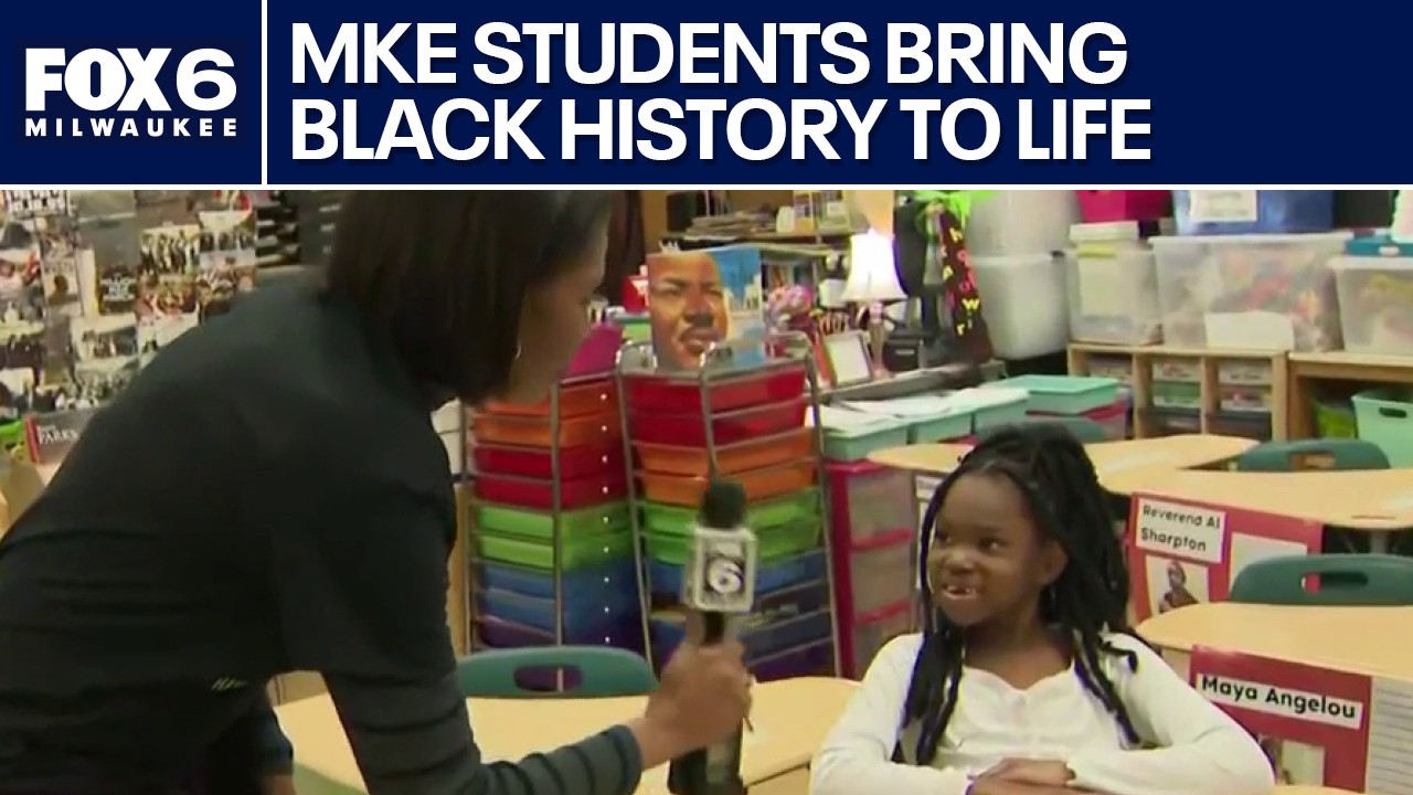 Milwaukee students bring Black history to life | FOX6 News Milwaukee
