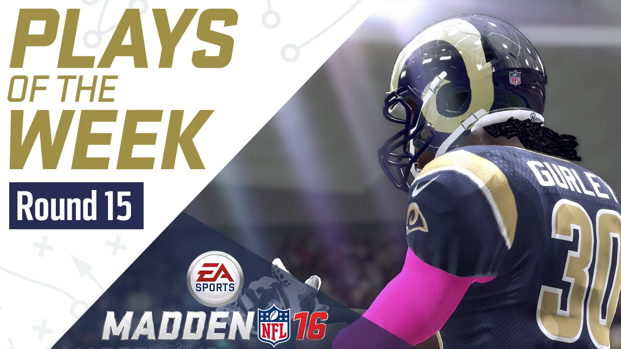 Madden NFL 16 - Plays of the Week - Round 15