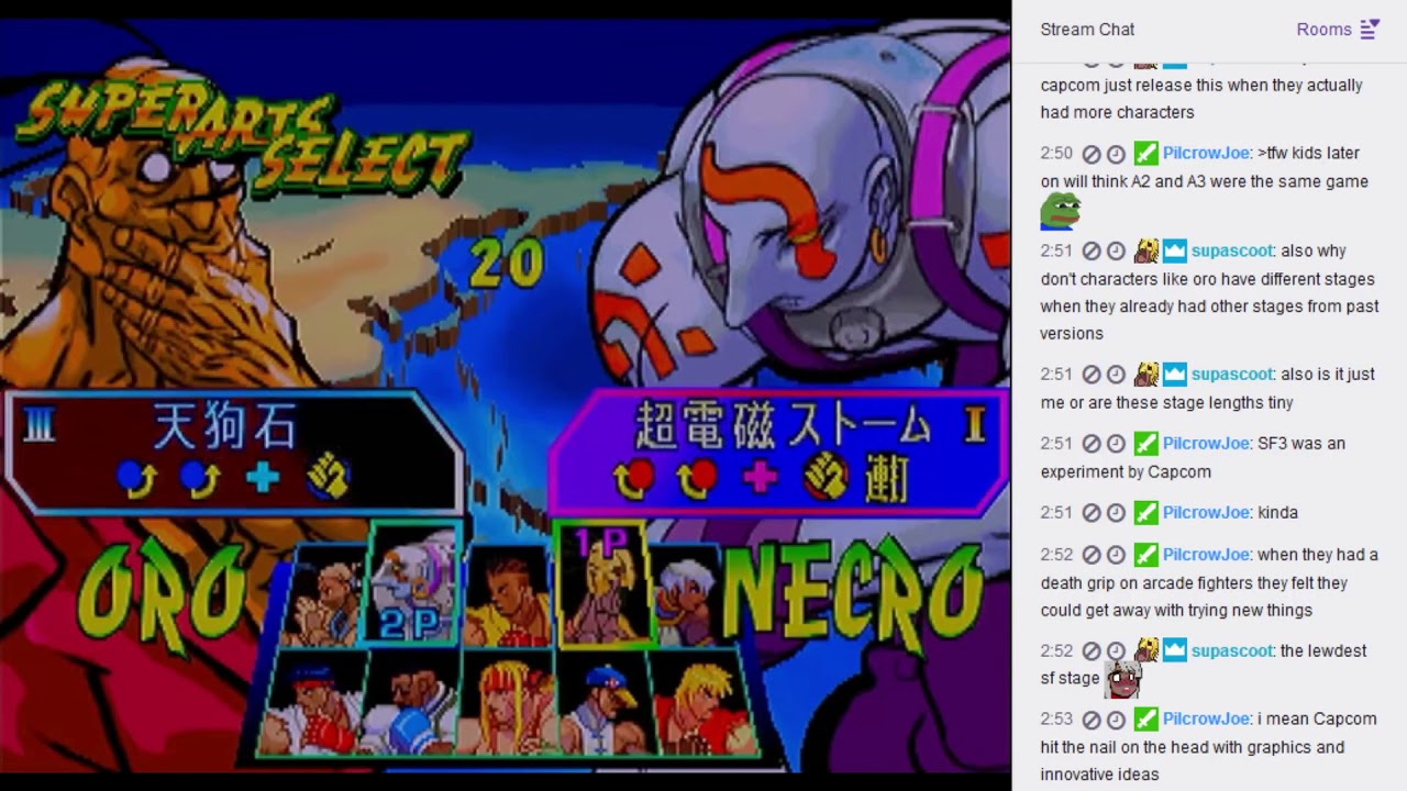 Let's watch SF3 NG, various KoF games 2018/05/01