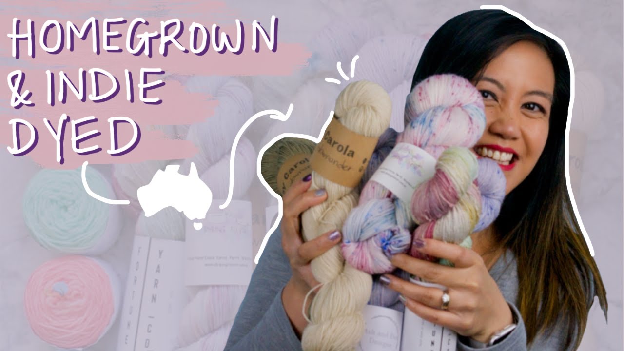 THE GREAT AUSSIE YARN REVIEW: Hand Dyed Yarn, Australia edition | Aussie indie dyed, 4 ply yarn