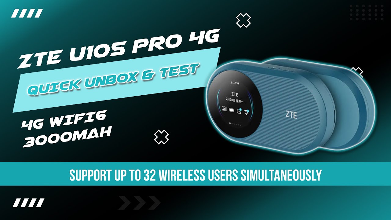 ZTE U10s Pro 4G Wifi | Matagal malowbat na Pocket Wifi!