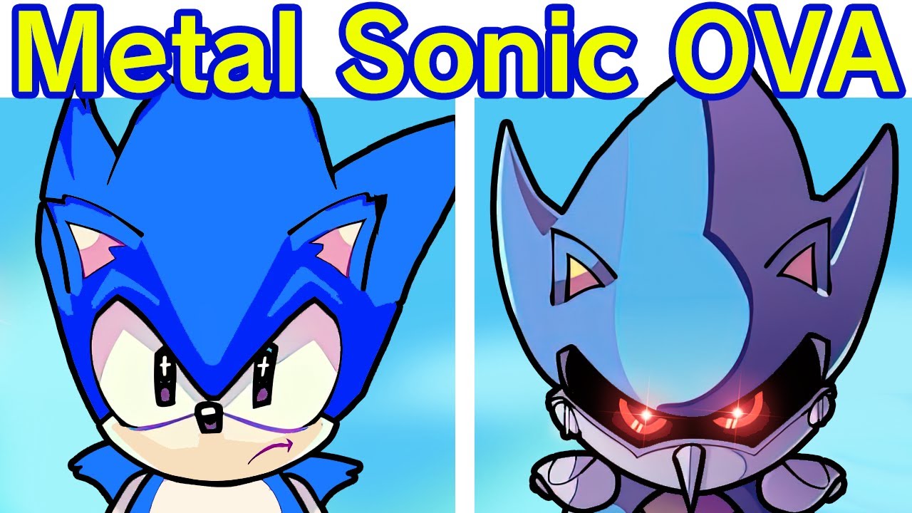 Friday Night Funkin' VS Metal Sonic OVA FULL WEEK + Cutscenes (FNF Mod) (Sonic The Hedgehog OVA)