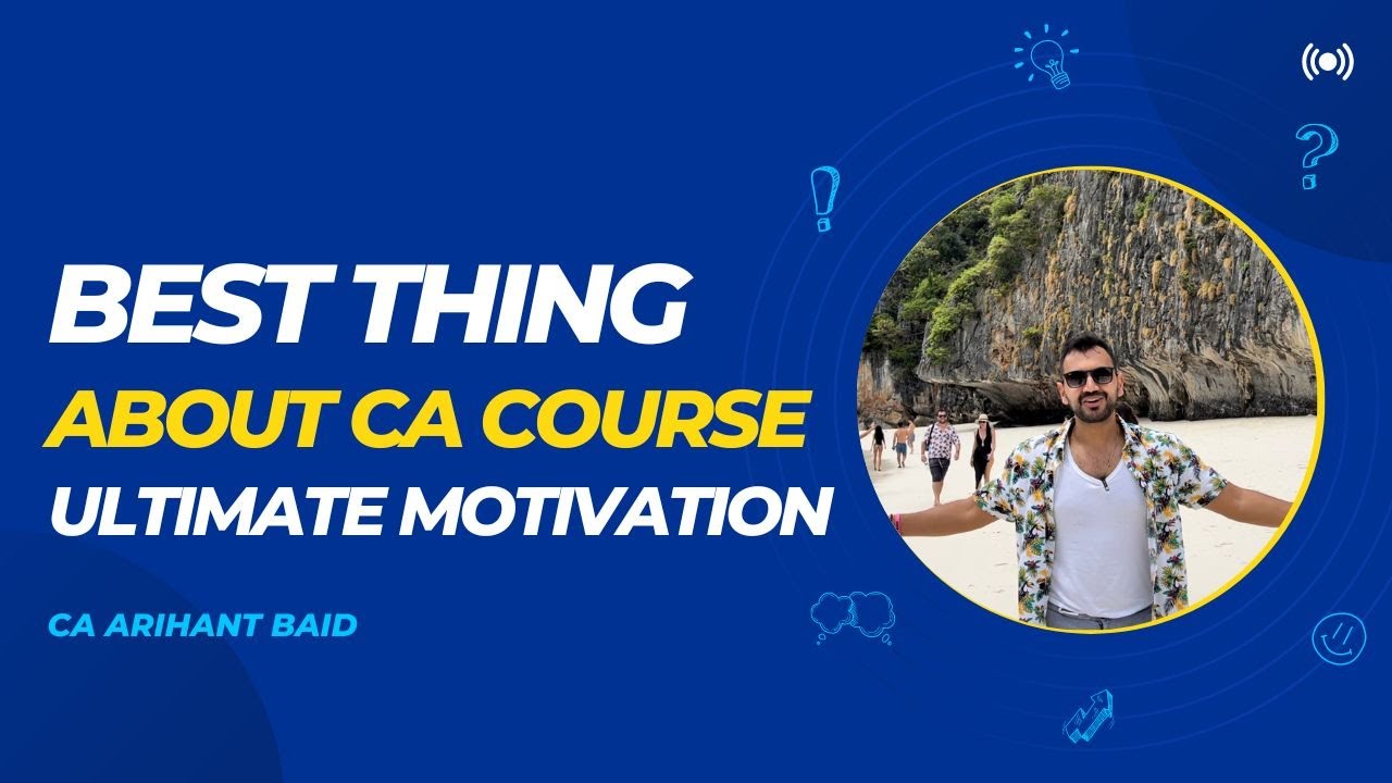 The BEST part about being a CHARTERED ACCOUNTANT | Ultimate motivation | CA Arihant