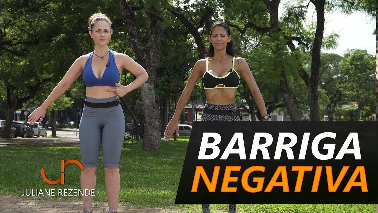 Como Ficar com a BARRIGA Negativa - Método Low Pressure Fitness - Juliane Rezende