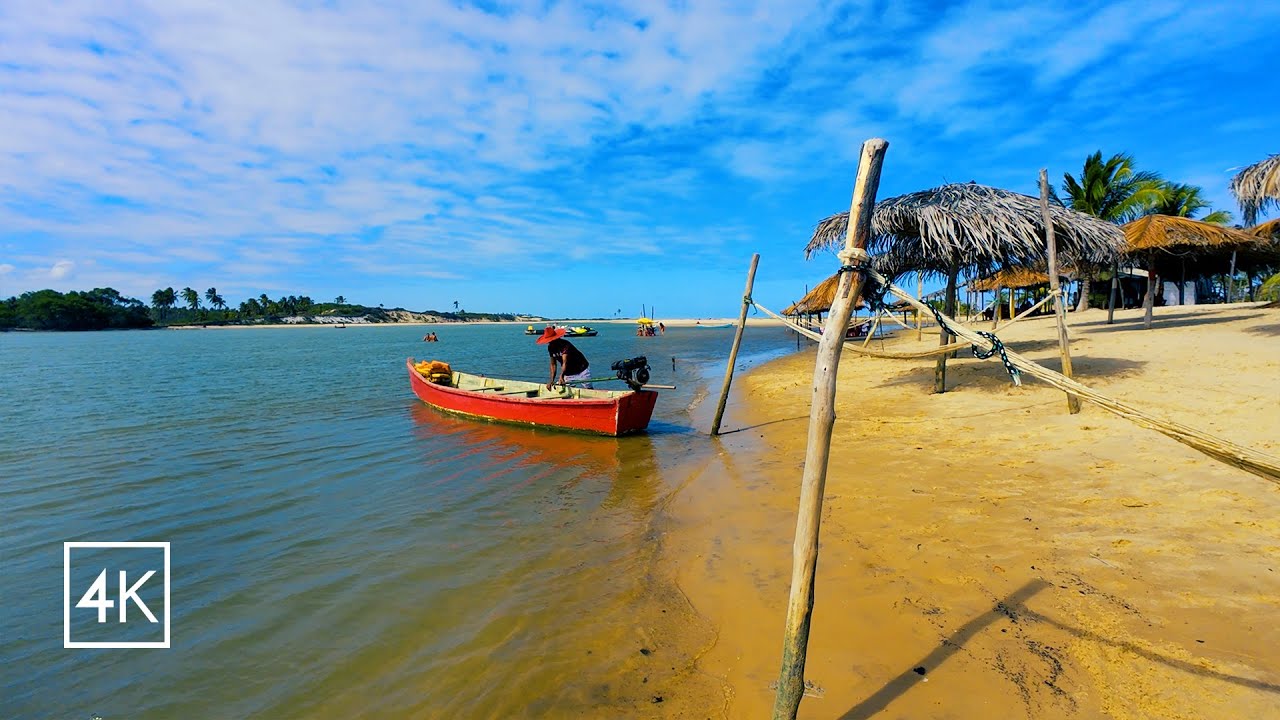 Conhece a BARRA DA SIRIBINHA? Lugar maravilhoso de CONDE. BAHIA. BRASIL. 4k Experiência.