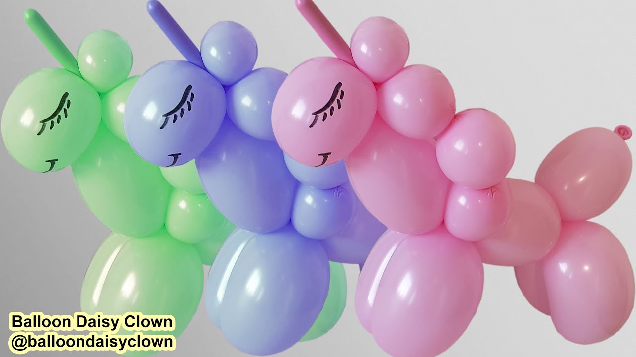 One Balloon Unicorn - Balloon Animals for Beginners