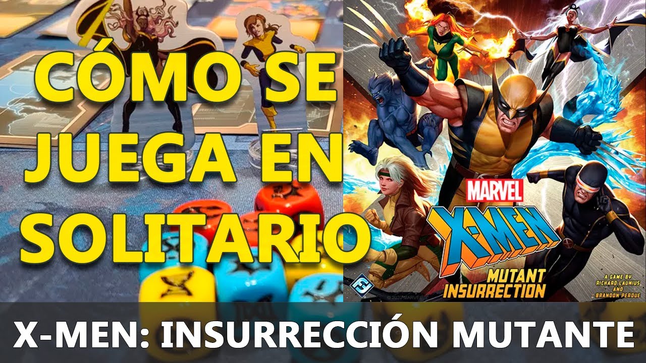 Como se juega a X-Men: Insurrección Mutante en solitario