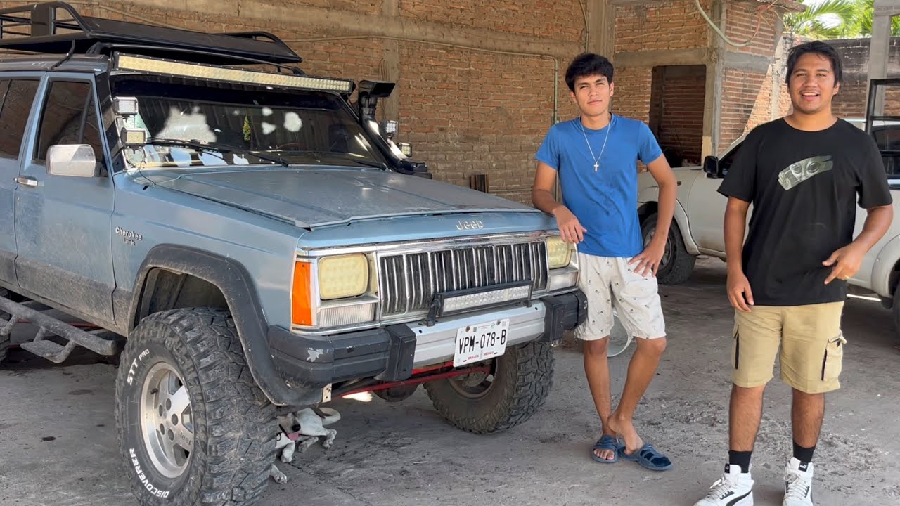 Cómo hacer SALIDA DE AIRE para mejorar el enfriamiento de la Cherokee | SERIE XJ #4
