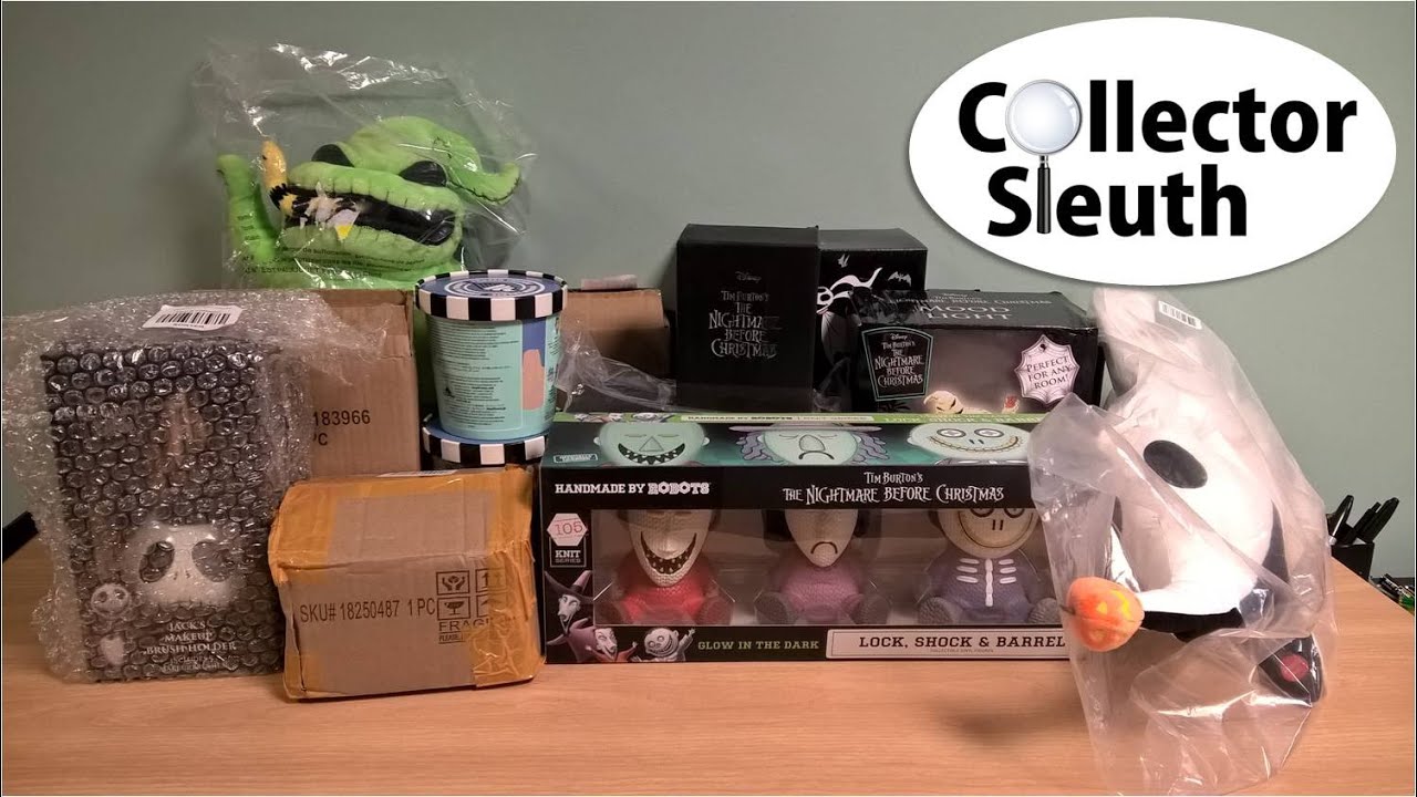 Кошмар перед Рождеством: Lock, Shock, & Barrel Handmade by Robots, Kidrobot Oogie Plush и многое ...