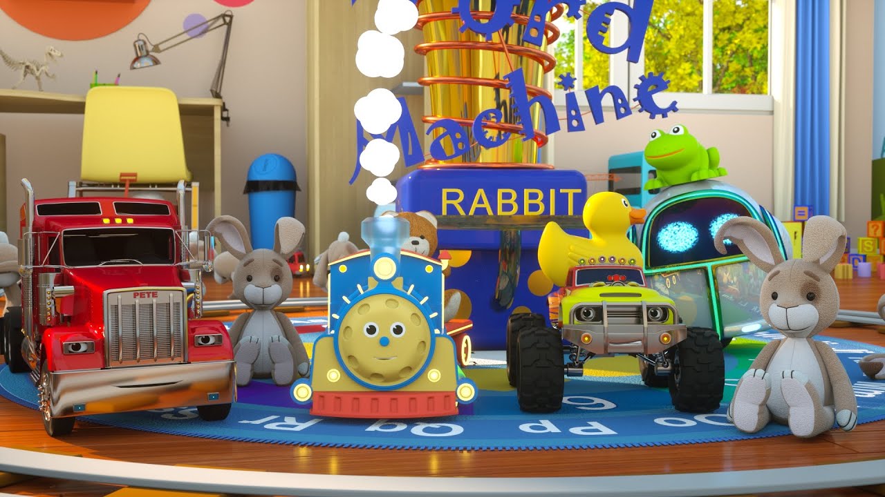 Learn to read with Max the Glow Train and his team! | The Amazing Word Machine Adventure #readalong