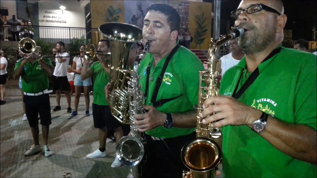 ORQUESTA VITAMINA BAND EN LA RETRETA DE BARRIAL DE  GÁLDAR 2019