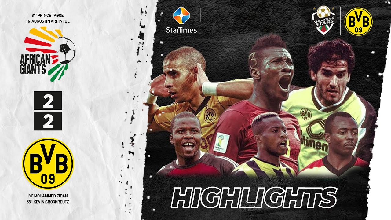 AFRICAN LEGENDS 2 : 2 BVB LEGENDS - HIGHLIGHTS
