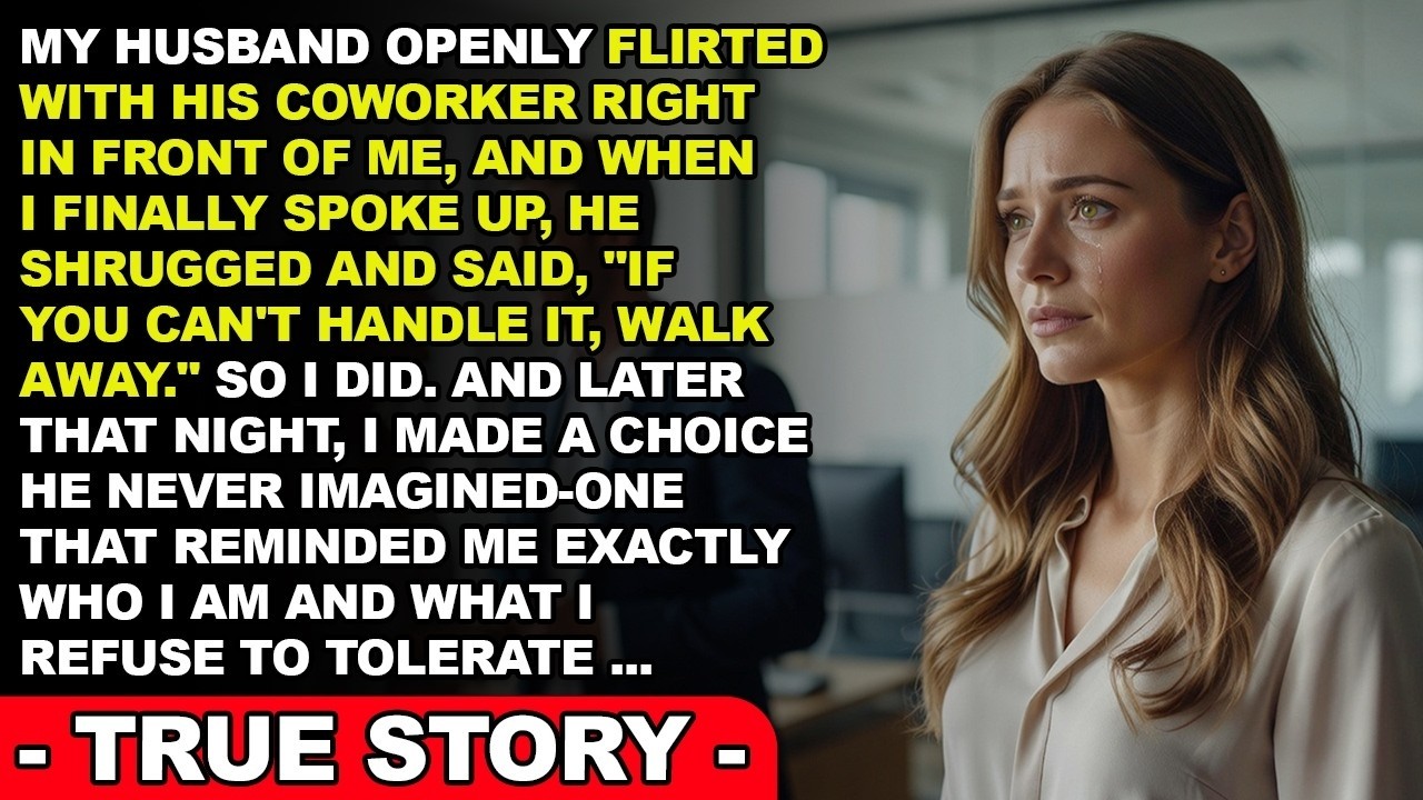He Flirted, I Waited—Then My Move Left Him Speechless