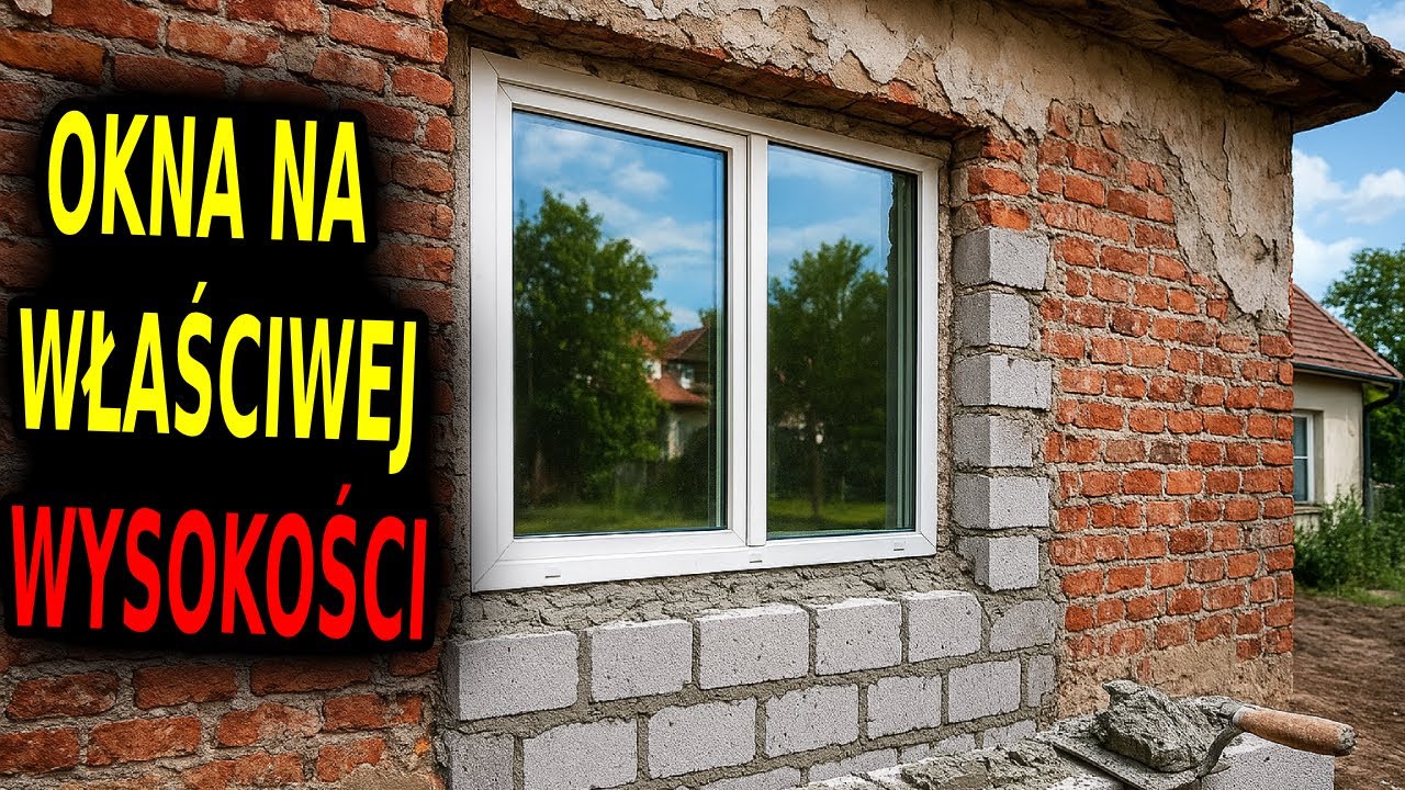 Podnoszę okna o 15 cm Zobacz prosty sposób